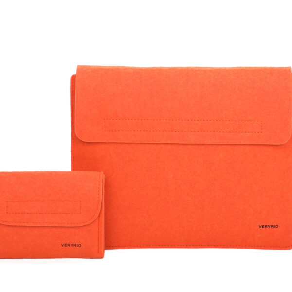 VR3607 LARANJA PASTA NOTEBOOK