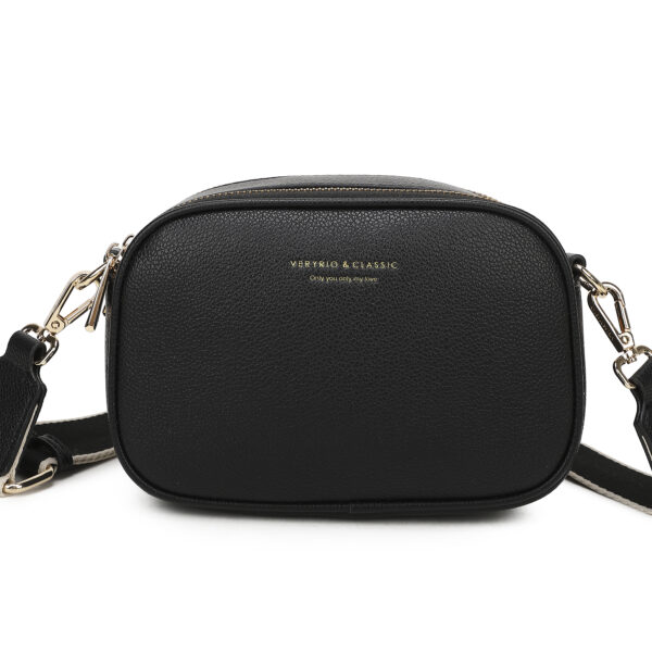 VR4051 PRETO BOLSA FEMININA DE OMBRO