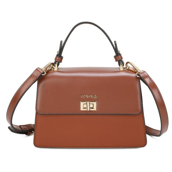 VR4105 MARROM BOLSA FEMININA DE OMBRO