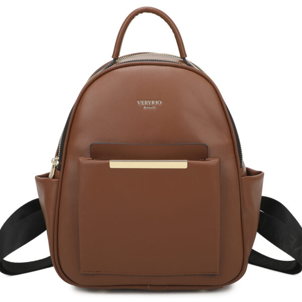 VR2091 MARROM MOCHILA FEMININA