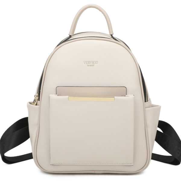 VR2091 BEGE MOCHILA FEMININA