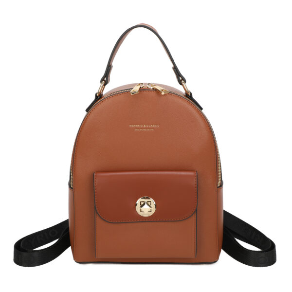 VR4121 MARROM MOCHILA FEMININA