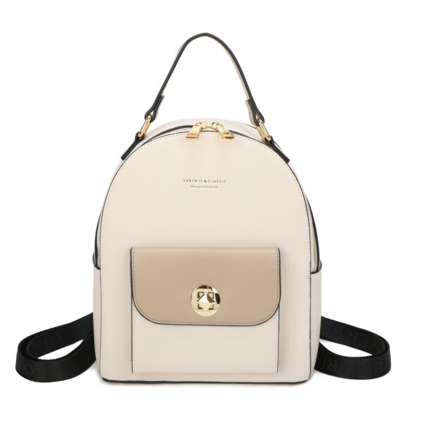 VR4121 BEGE MOCHILA FEMININA