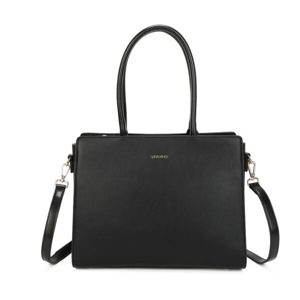 VR4124/4126 PRETO KIT DE BOLSA FEMININA COM 2 PEÇAS