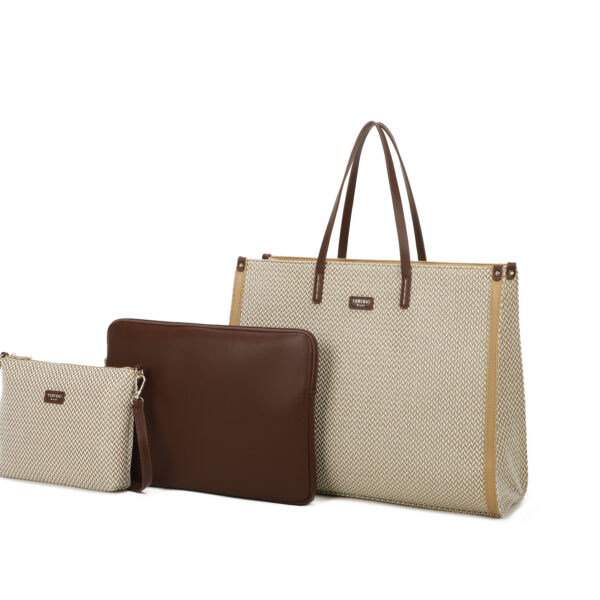 VR3719 CAQUI KIT DE BOLSA FEMININA