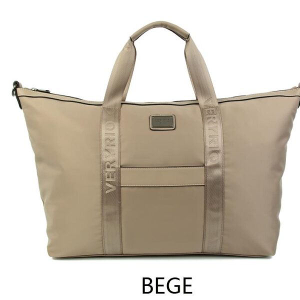 VR2096 BEGE BOLSA NYLON FEMININA